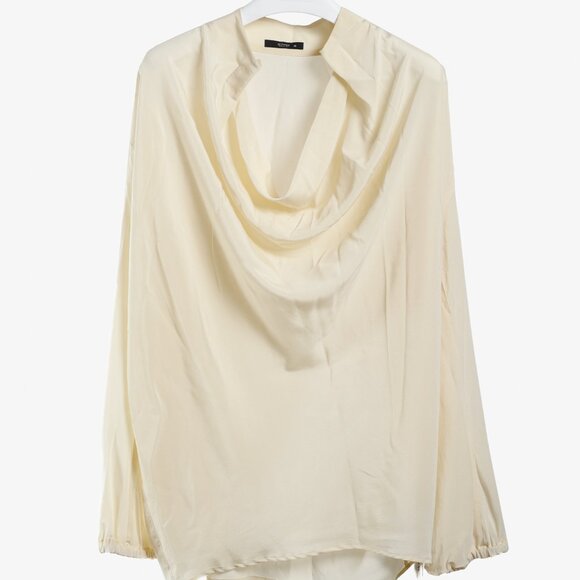 Etro Tops - Etro Cream Silk Cowl Neck Tunic